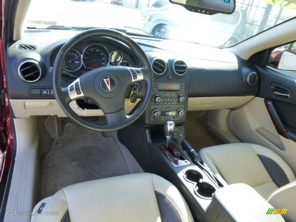 Light Taupe Interior 2009 Pontiac G6 GXP Sedan Photo #77951349