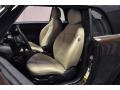 2012 Mini Cooper Gravity Polar Beige Leather Interior Front Seat Photo
