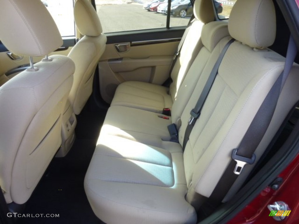 Beige Interior 2012 Hyundai Santa Fe GLS AWD Photo #77952639
