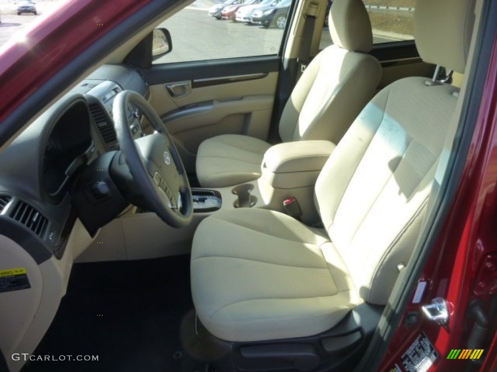 2012 Hyundai Santa Fe GLS AWD Front Seat Photo #77952679