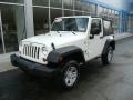 Stone White 2008 Jeep Wrangler X 4x4 Exterior