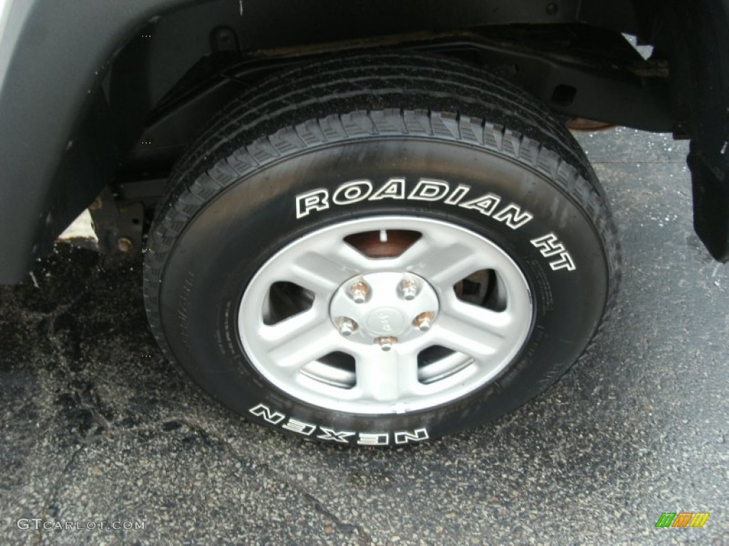 2008 Jeep Wrangler X 4x4 Wheel Photo #77953126