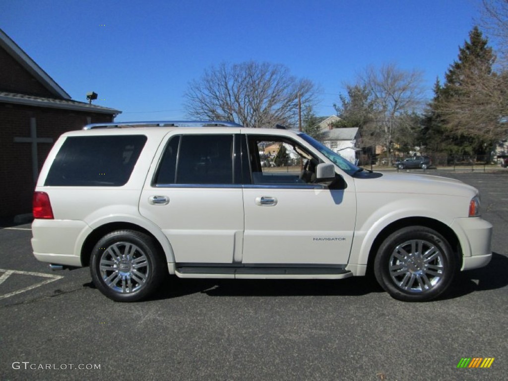 Oxford White 2005 Lincoln Navigator Luxury 4x4 Exterior Photo #77954029