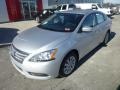 Front 3/4 View of 2013 Sentra SV