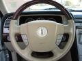 2005 Lincoln Navigator Camel Interior Steering Wheel Photo