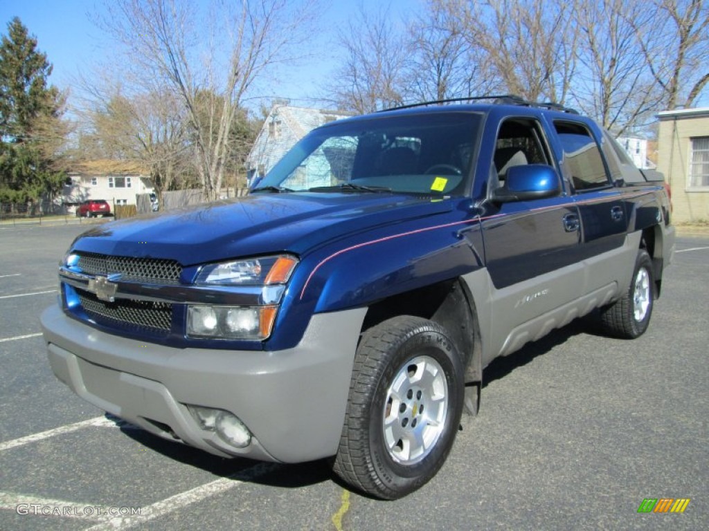 2002 Avalanche Z71 4x4 - Indigo Blue Metallic / Graphite photo #2