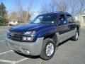 2002 Indigo Blue Metallic Chevrolet Avalanche Z71 4x4  photo #2