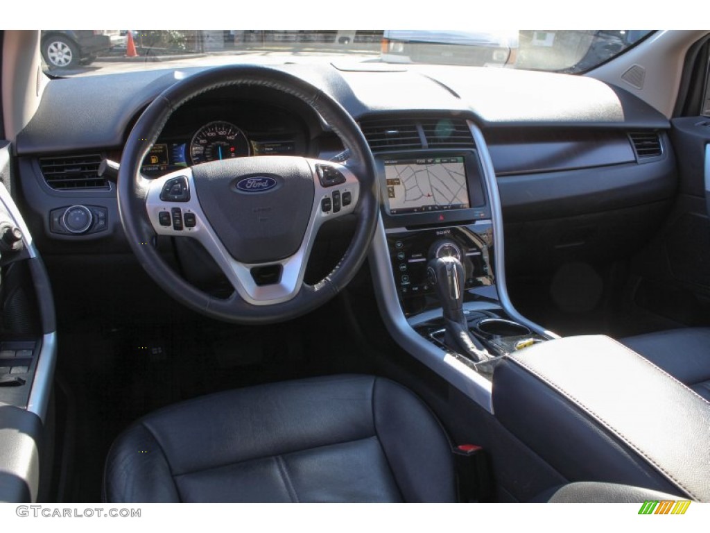 Charcoal Black Interior 2011 Ford Edge Limited AWD Photo #77954922