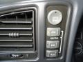 2002 Chevrolet Avalanche Graphite Interior Controls Photo