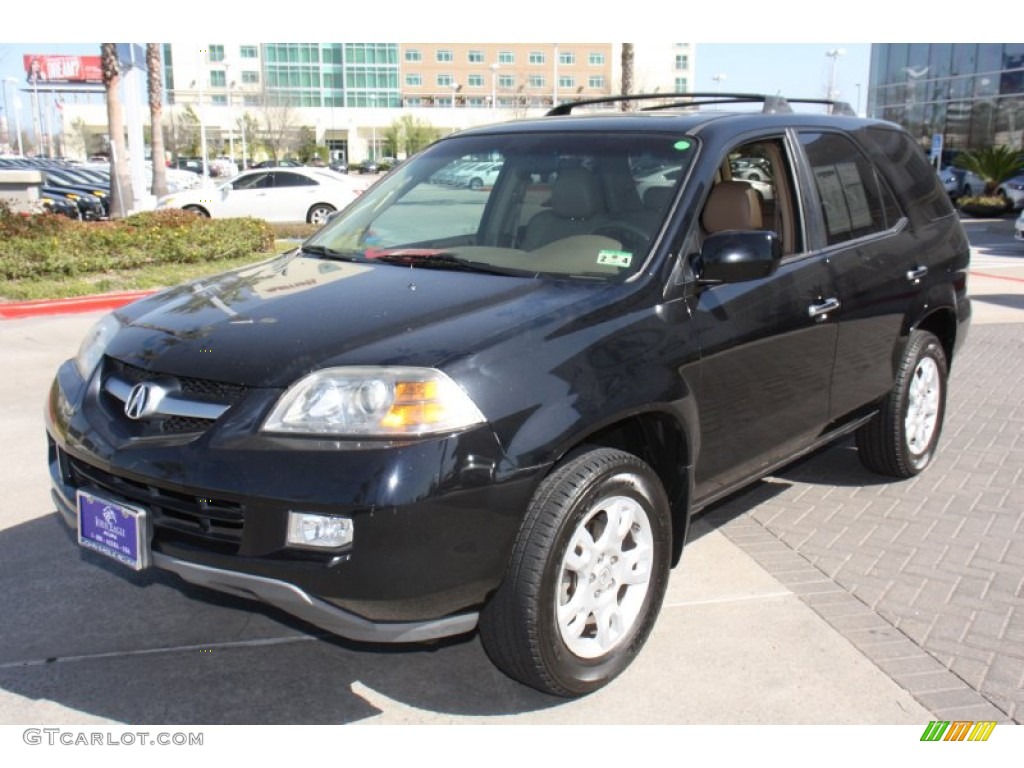 2004 MDX Touring - Nighthawk Black Pearl / Saddle photo #2