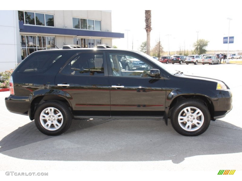 2004 MDX Touring - Nighthawk Black Pearl / Saddle photo #5