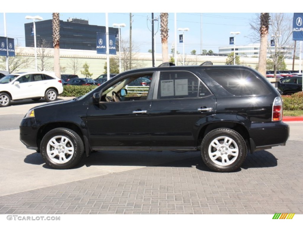 2004 MDX Touring - Nighthawk Black Pearl / Saddle photo #6