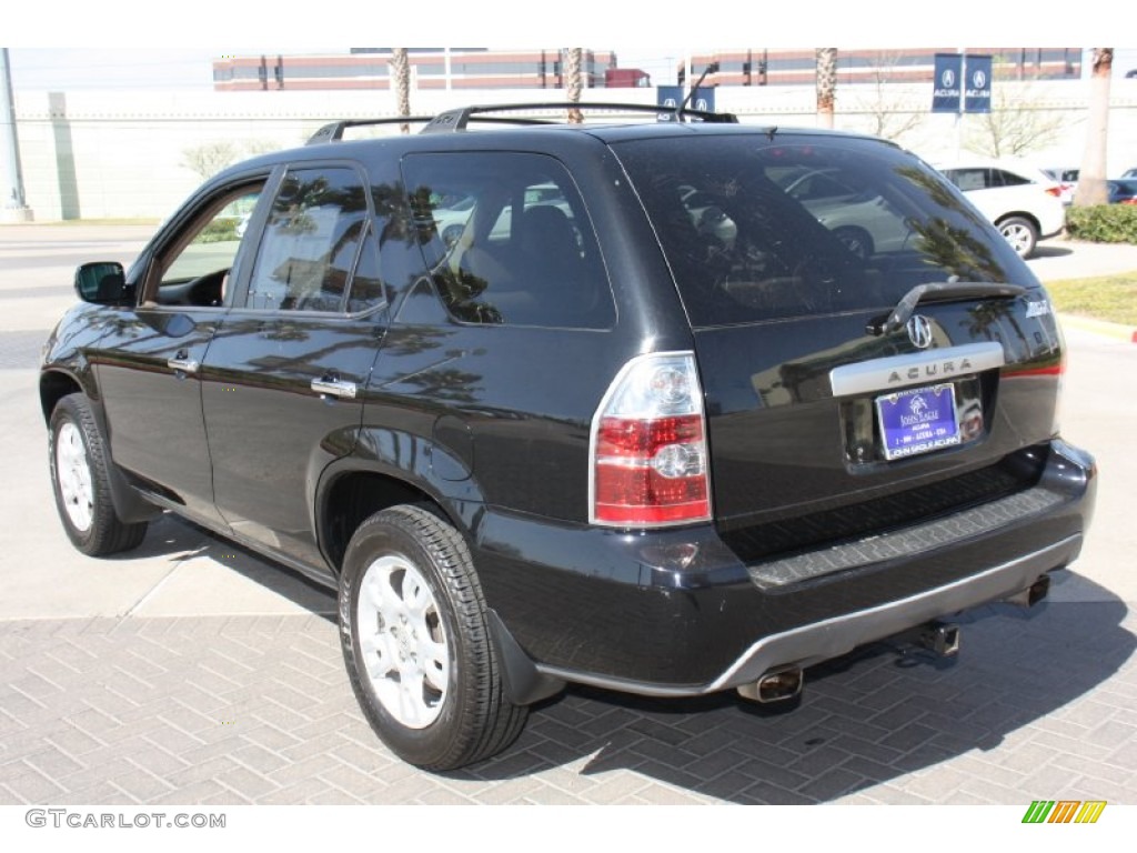2004 MDX Touring - Nighthawk Black Pearl / Saddle photo #7