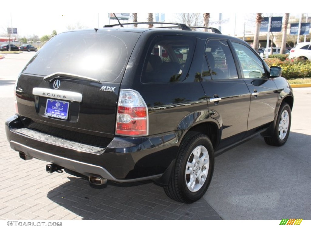 2004 MDX Touring - Nighthawk Black Pearl / Saddle photo #8