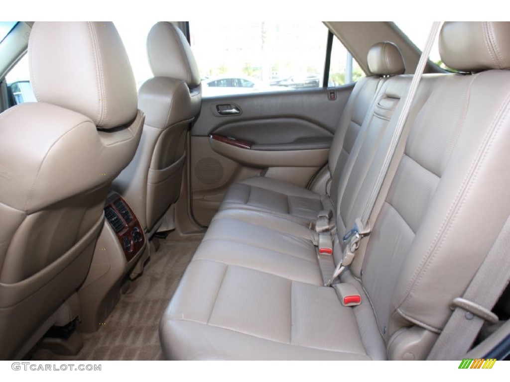 2004 Acura MDX Touring Rear Seat Photos