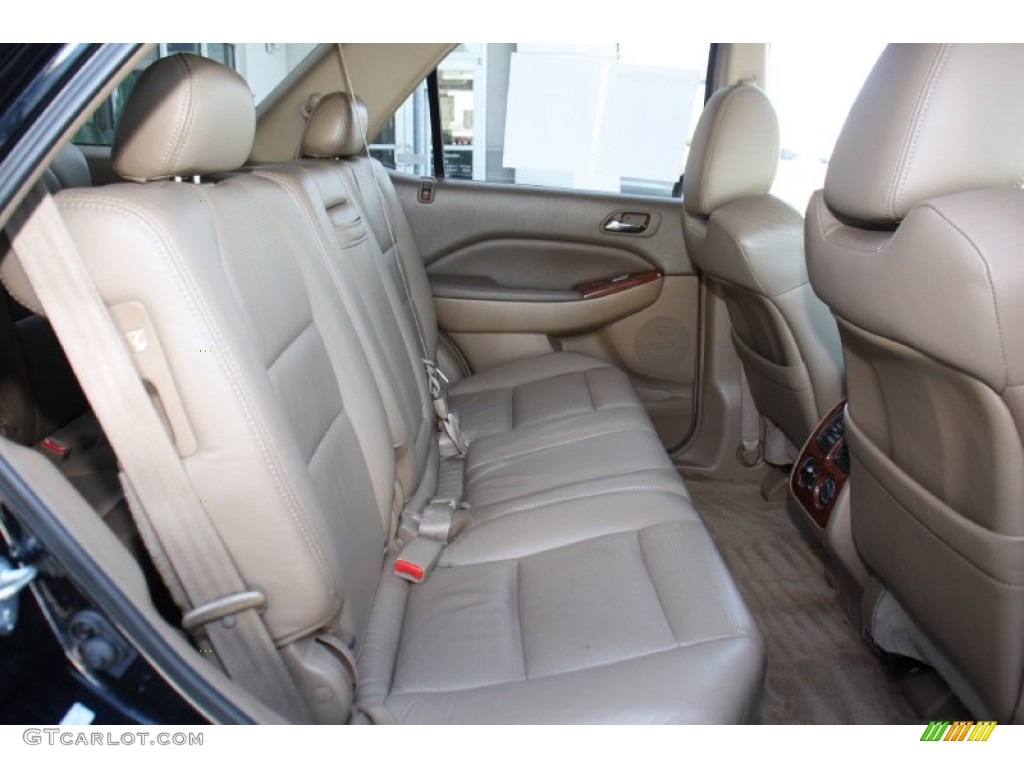 2004 MDX Touring - Nighthawk Black Pearl / Saddle photo #15