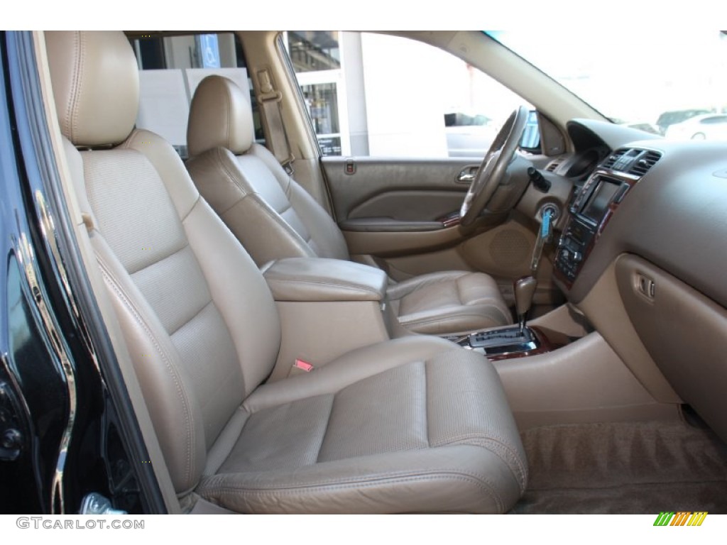 2004 MDX Touring - Nighthawk Black Pearl / Saddle photo #17