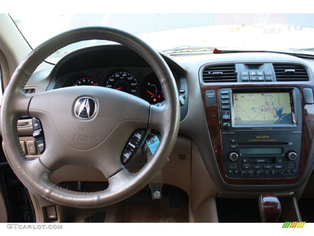 2004 MDX Touring - Nighthawk Black Pearl / Saddle photo #22