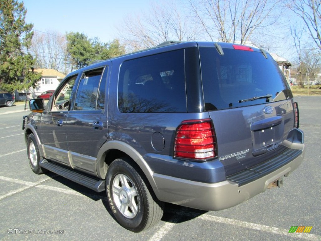 2003 Expedition Eddie Bauer 4x4 - Medium Wedgewood Blue Metallic / Medium Parchment photo #5