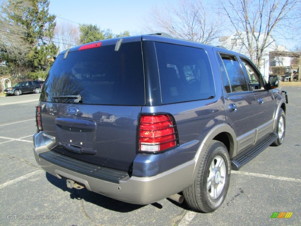 2003 Expedition Eddie Bauer 4x4 - Medium Wedgewood Blue Metallic / Medium Parchment photo #7