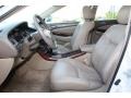 2002 Acura TL Parchment Interior Front Seat Photo