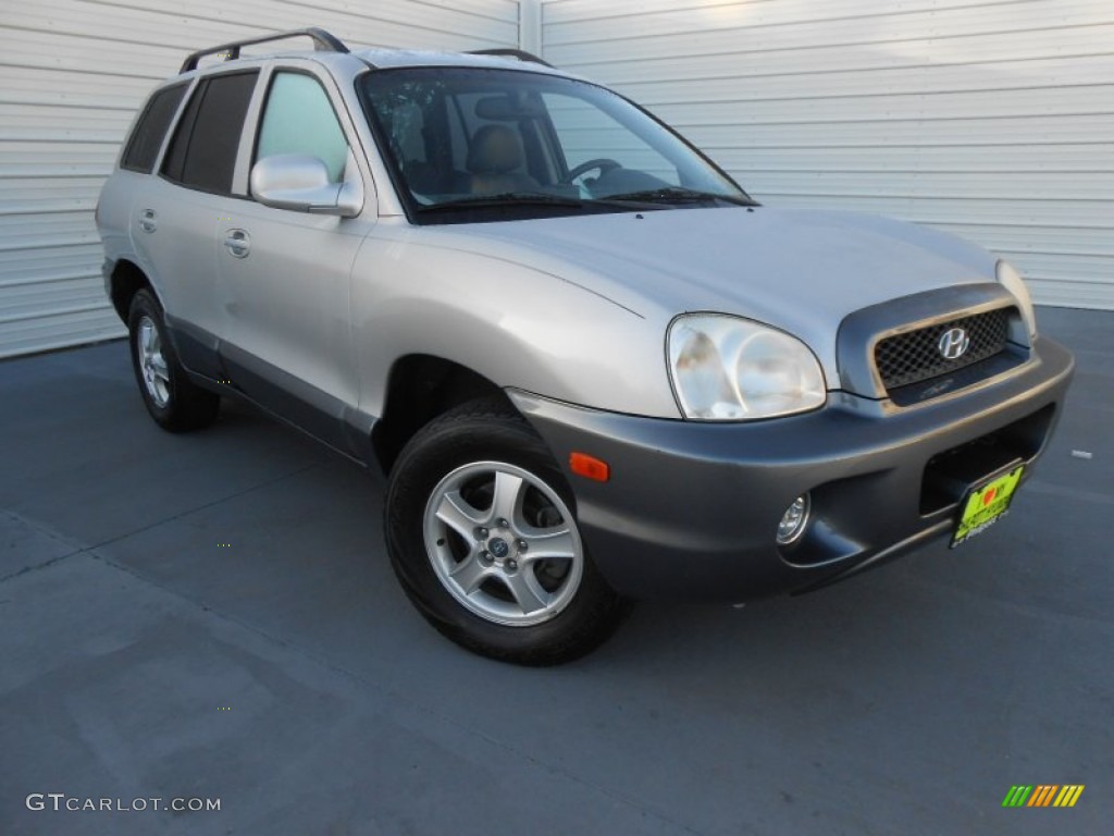 Pewter Hyundai Santa Fe