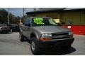 1999 Light Pewter Metallic Chevrolet S10 LS Extended Cab 4x4  photo #1