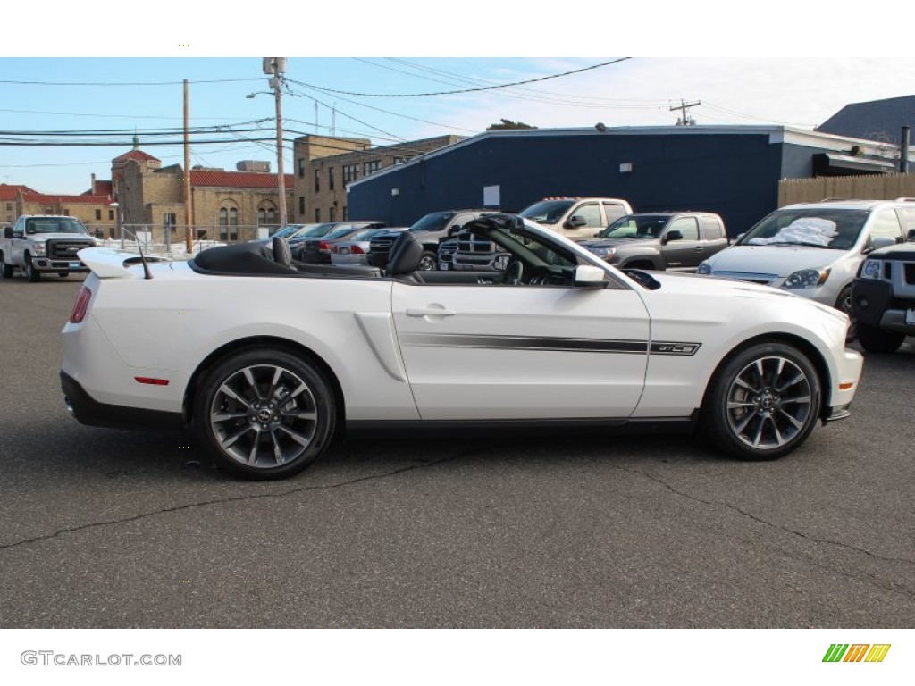 2011 Mustang GT/CS California Special Convertible - Performance White / Charcoal Black photo #7