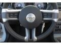 Charcoal Black 2011 Ford Mustang GT/CS California Special Convertible Steering Wheel