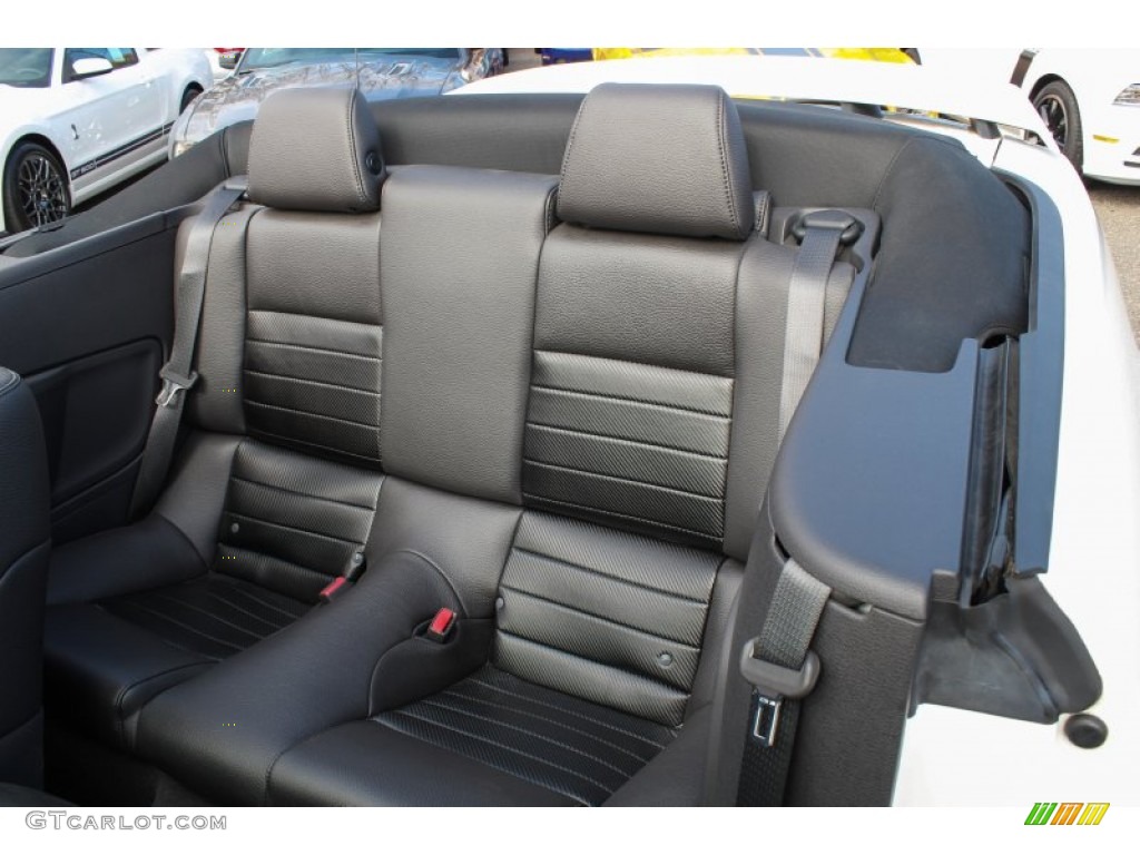 2011 Ford Mustang GT/CS California Special Convertible Rear Seat Photos