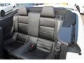 2011 Ford Mustang Charcoal Black Interior Rear Seat Photo
