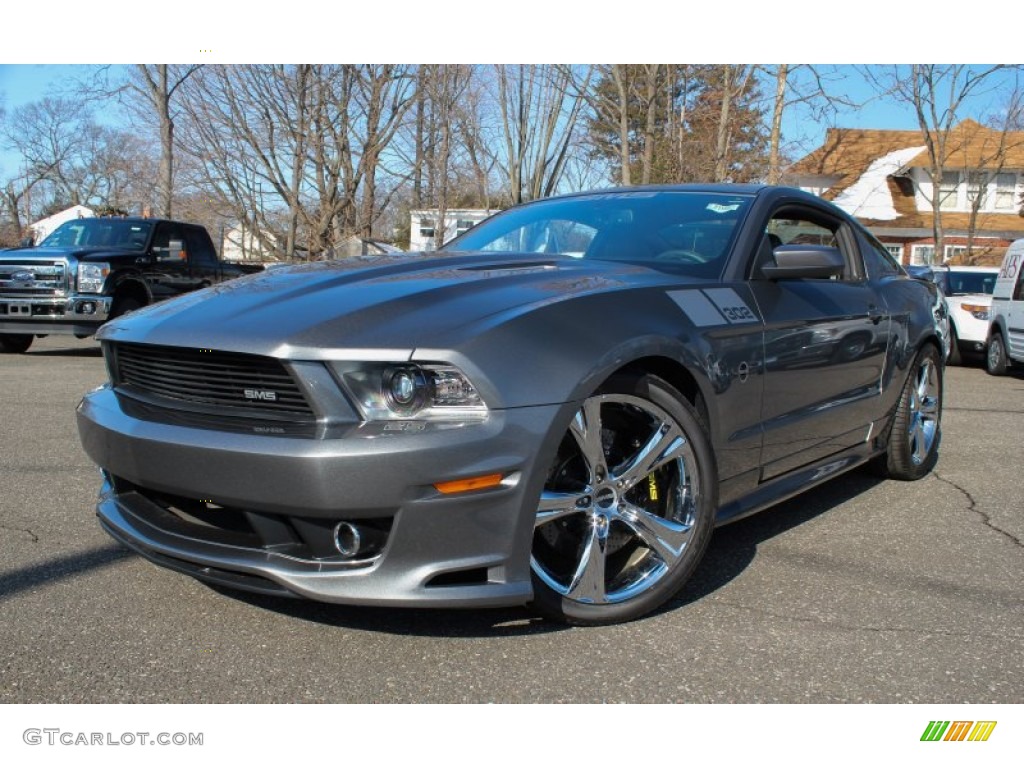 2011 Mustang SMS 302 Supercharged Coupe - Sterling Gray Metallic / Charcoal Black/Black photo #1