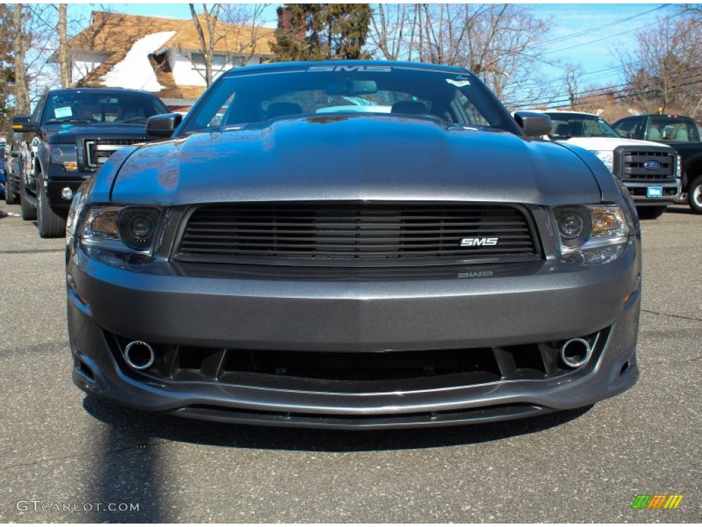 2011 Mustang SMS 302 Supercharged Coupe - Sterling Gray Metallic / Charcoal Black/Black photo #2
