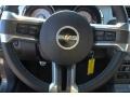 Charcoal Black/Black 2011 Ford Mustang SMS 302 Supercharged Coupe Steering Wheel