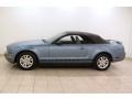 2007 Windveil Blue Metallic Ford Mustang V6 Premium Convertible  photo #5