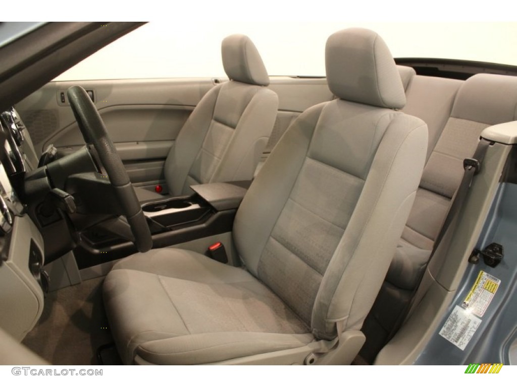 2007 Mustang V6 Premium Convertible - Windveil Blue Metallic / Light Graphite photo #9