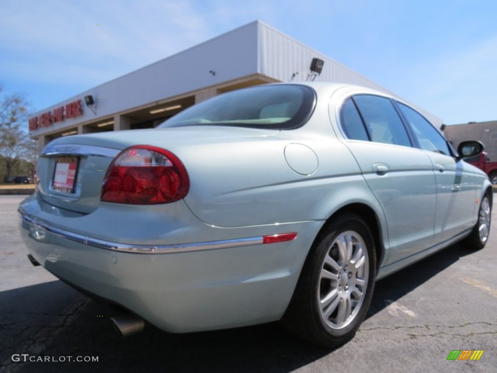 2005 S-Type 3.0 - Seafrost Metallic / Barley photo #3