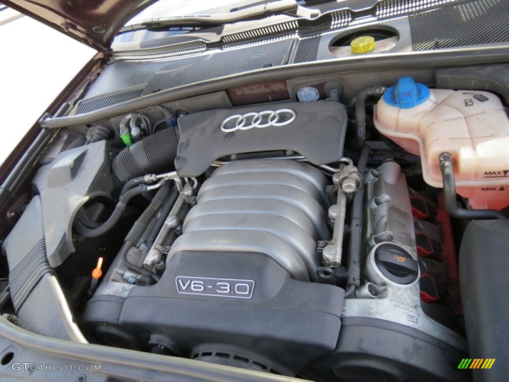 2004 Audi A6 3.0 Sedan Engine Photos