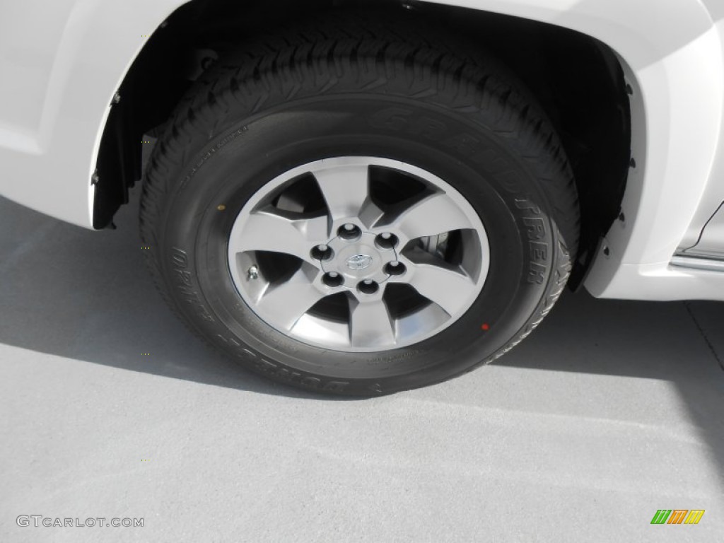 2013 4Runner SR5 - Blizzard White Pearl / Black Leather photo #14