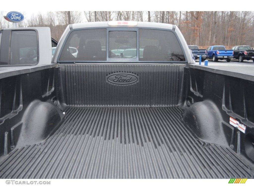 2004 F150 FX4 SuperCab 4x4 - Dark Shadow Grey Metallic / Black/Medium Flint photo #21