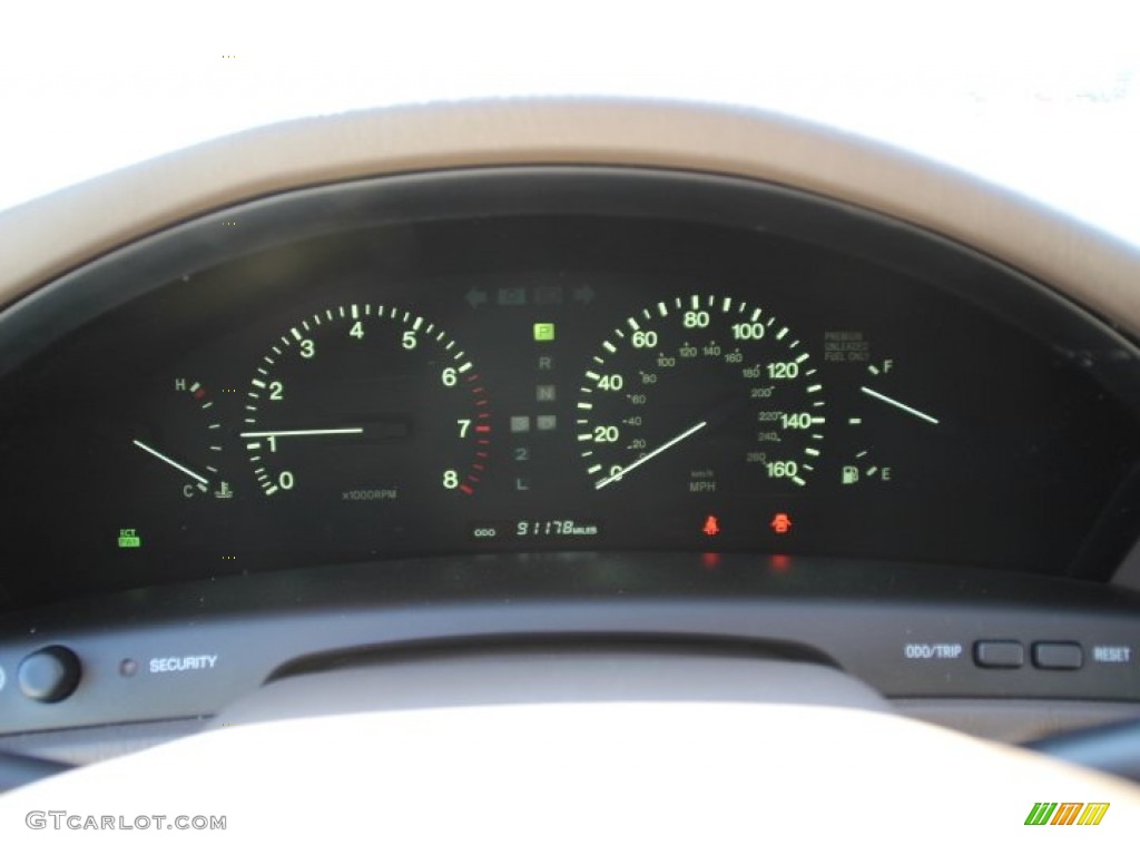 1996 Lexus LS 400 Gauges Photo #77962772