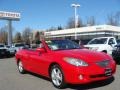 2004 Absolutely Red Toyota Solara SE V6 Convertible  photo #1