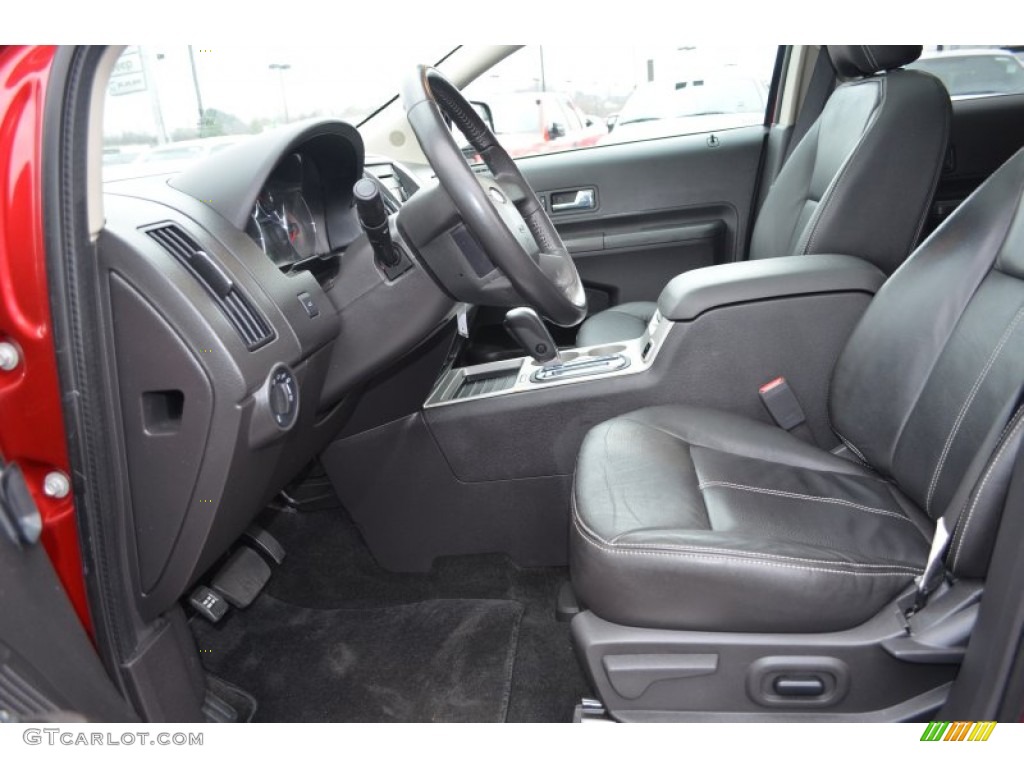 Charcoal Black Interior 2010 Ford Edge Limited Photo #77963310