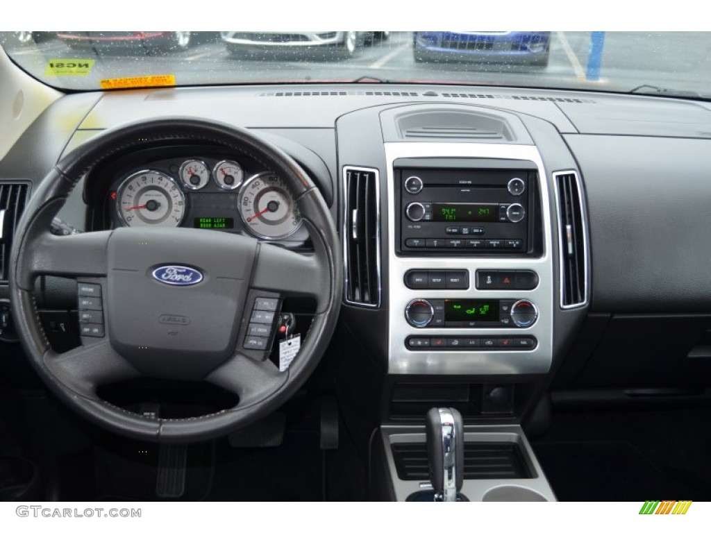 2010 Ford Edge Limited Charcoal Black Dashboard Photo #77963536
