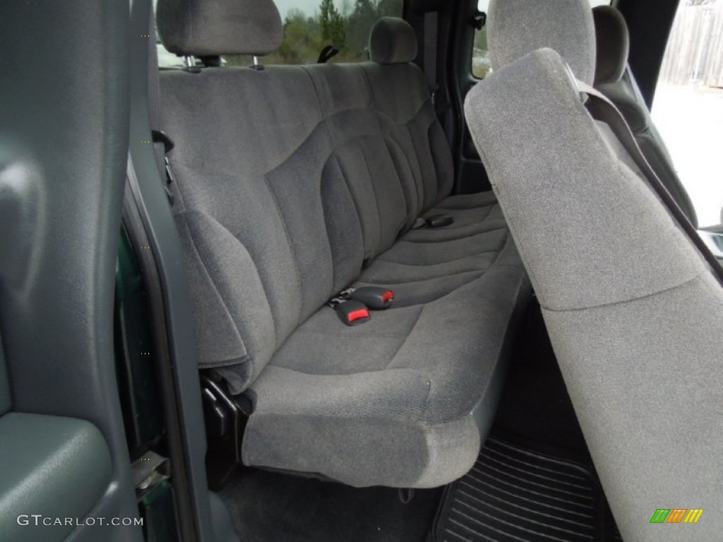 2001 GMC Sierra 1500 SLE Extended Cab Rear Seat Photo #77964515