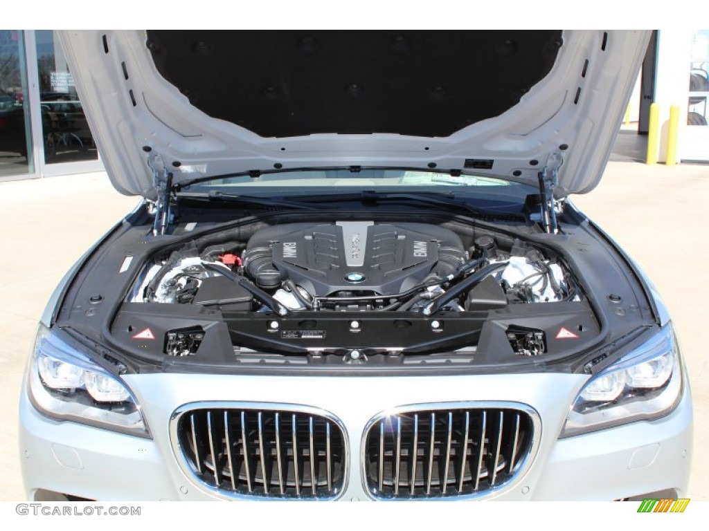 2013 BMW 7 Series 750Li Sedan 4.4 Liter DI TwinPower Turbocharged DOHC 32-Valve VVT V8 Engine Photo #77965079