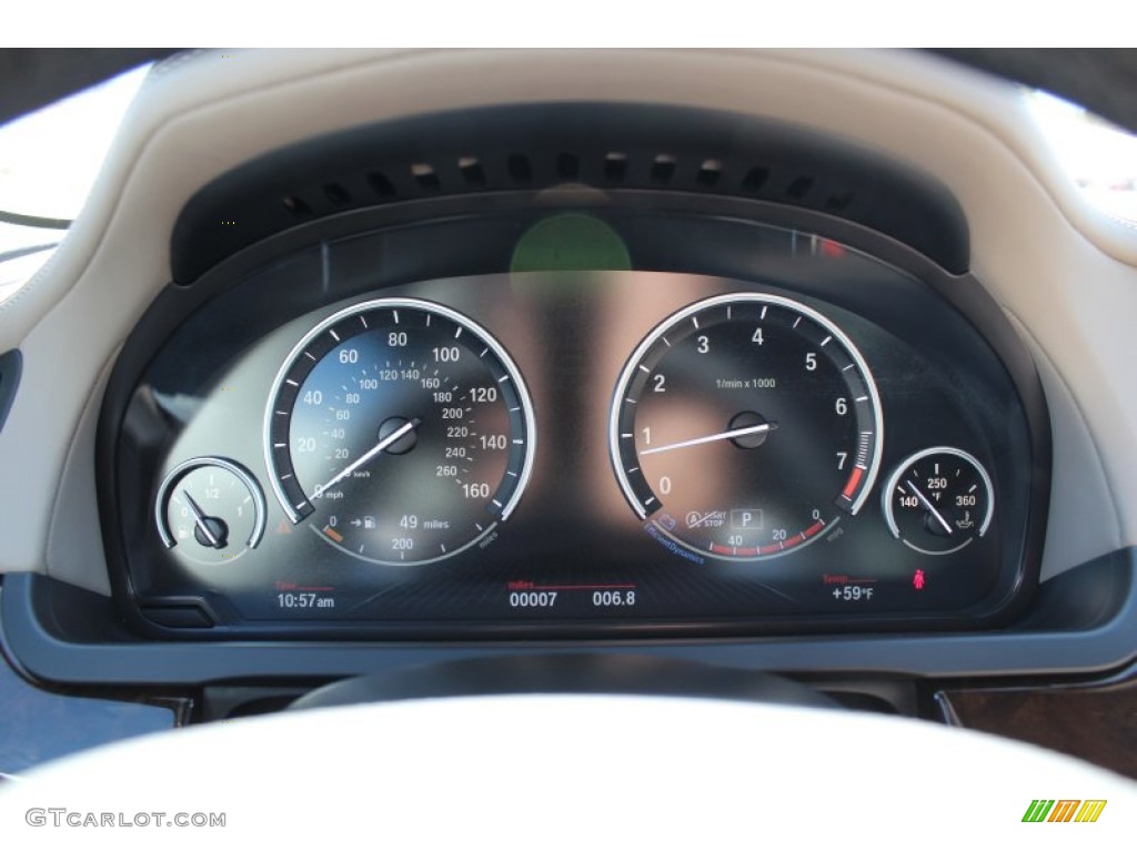 2013 BMW 7 Series 750Li Sedan Gauges Photo #77965140