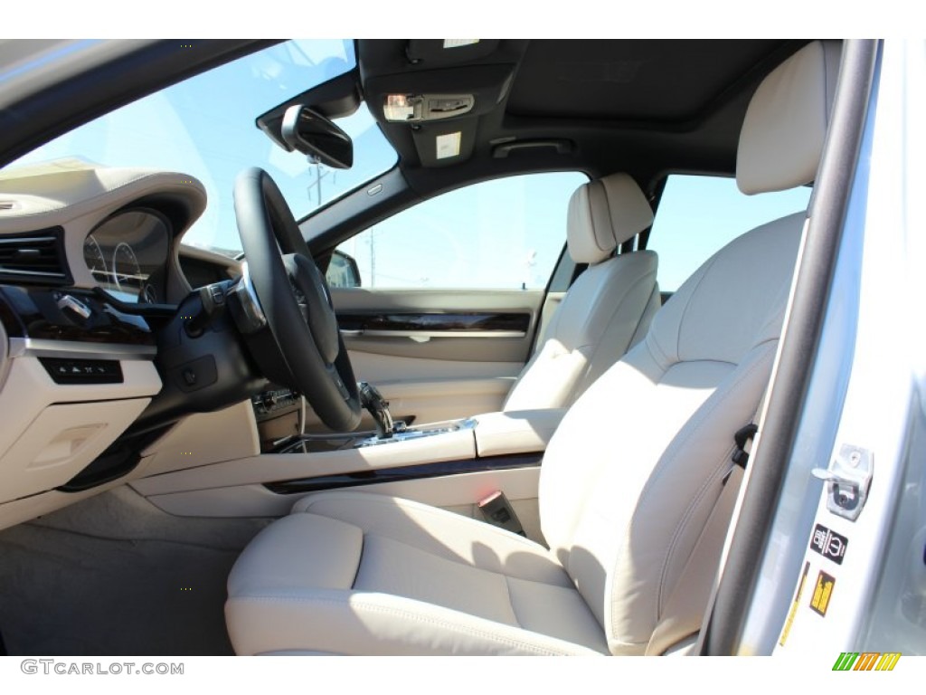 2013 7 Series 750Li Sedan - Glacier Silver Metallic / Oyster photo #16