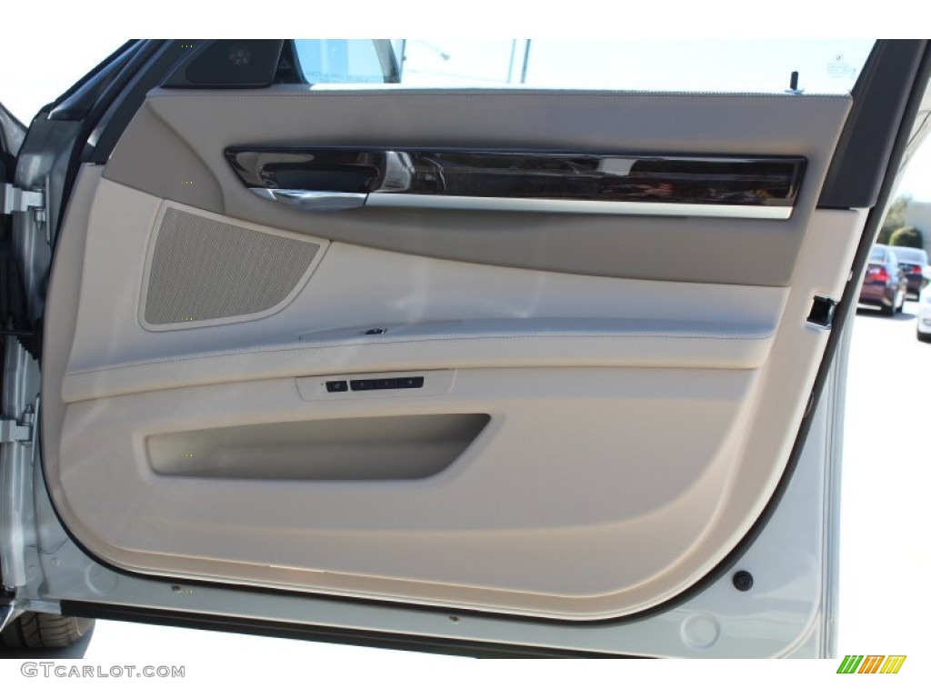 2013 7 Series 750Li Sedan - Glacier Silver Metallic / Oyster photo #17