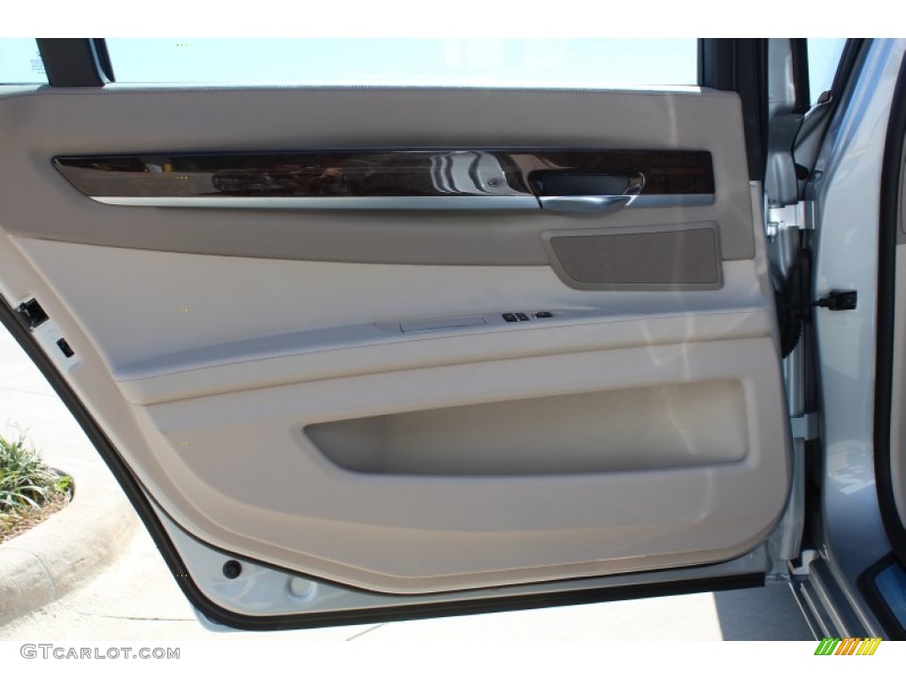 2013 7 Series 750Li Sedan - Glacier Silver Metallic / Oyster photo #19